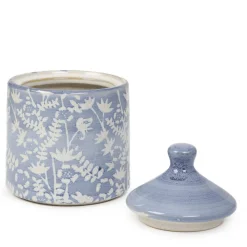 HOMLA Pojemnik Mirabel Niebieski We Wzory 10X14 Cm