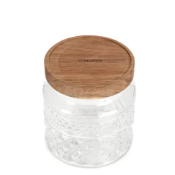 HOMLA Pojemnik Moladri Z Akacjowa Przykrywka 0,6 L
