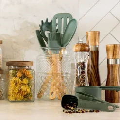 HOMLA Pojemnik Moladri Z Akacjowa Przykrywka 1,7 L