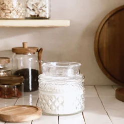 HOMLA Pojemnik Moladri Z Akacjowa Przykrywka 1 L