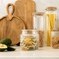 HOMLA Pojemnik Moladri Z Akacjowa Przykrywka 1 L