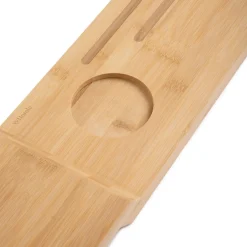 HOMLA Polka Na Wanne Kona Drewniana Naturalna 70X16X4 Cm