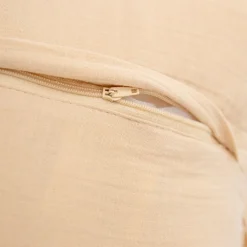 HOMLA Poszewka Elin Muslinowa Bezowa 45X45 Cm