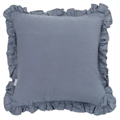 HOMLA Poszewka Elin Muslinowa Niebieska 45X45 Cm