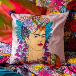 HOMLA Poszewka Frida Kahlo Z Fredzlami 45X45 Cm