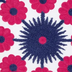 HOMLA Poszewka Ganti W Wyszywane Kwiaty 45X45 Cm