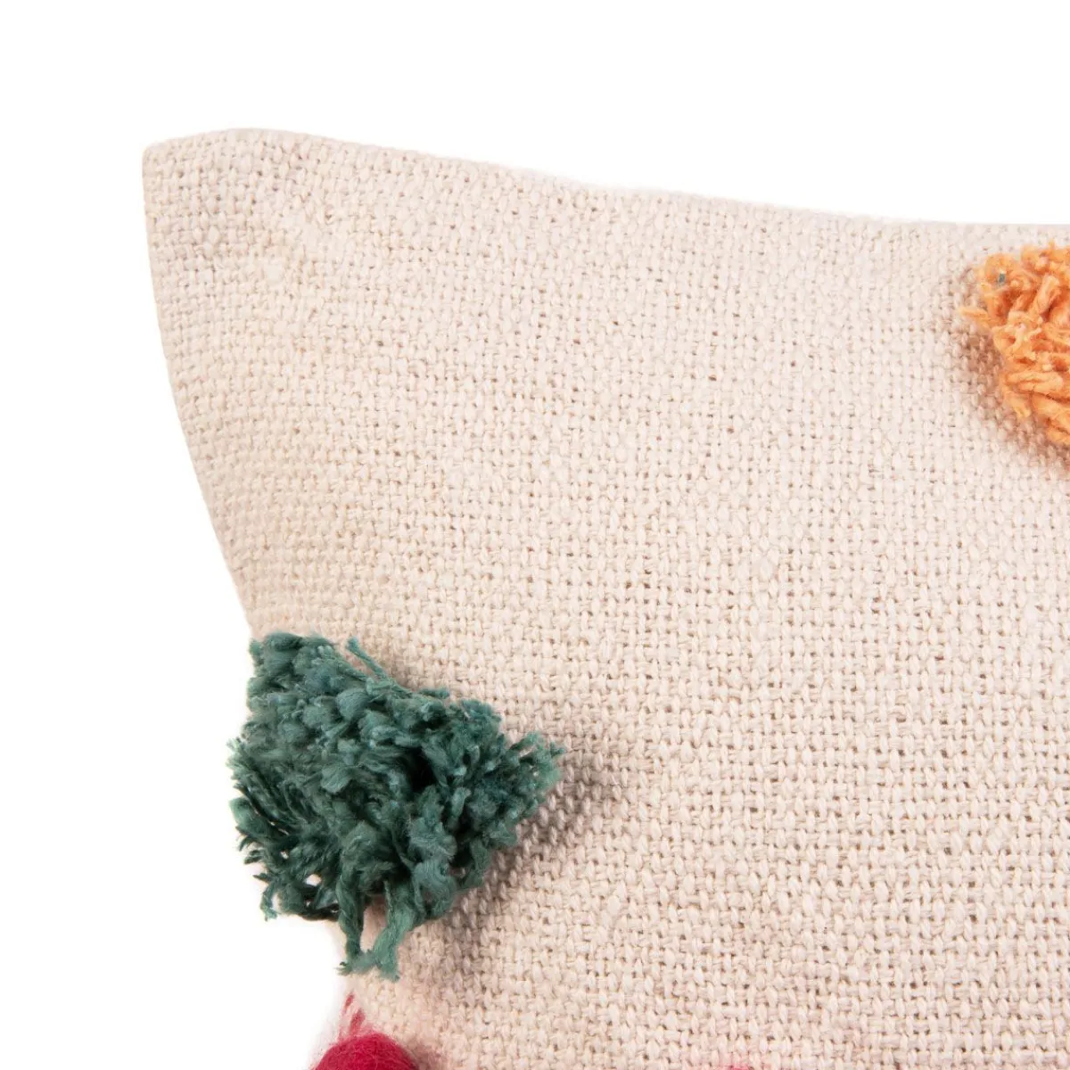 HOMLA Poszewka Ida W Kolorowe Nitki I Fredzle 45X45 Cm