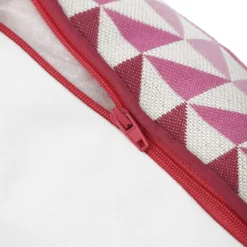 HOMLA Poszewka Koba Fuksjowa We Wzor 45X45 Cm