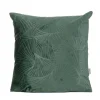 HOMLA Poszewka Kvet Zielona Z Wytloczeniami 45X45 Cm