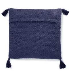 HOMLA Poszewka Morris Z Fredzlami Granatowa 45X45 Cm