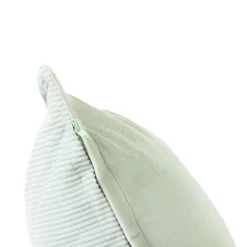 HOMLA Poszewka Nantu Welwetowa Imitacja Sztruksu Pistacjowa 45X45+1.5 Cm