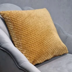 HOMLA Poszewka Noah Ziarnka Ryzu Musztardowa 45X45 Cm
