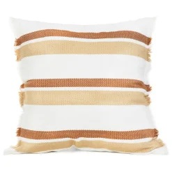 HOMLA Poszewka Nobres Brazowa W Paski 45X45 Cm