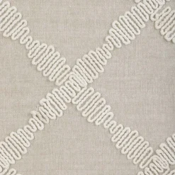 HOMLA Poszewka Salvi Haftowana Ecru 45X45 Cm