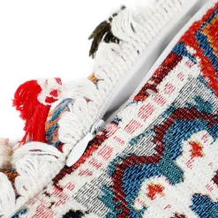 HOMLA Poszewka Sein Patchworkowa Z Pomponami 45X45 Cm