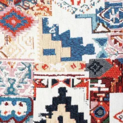 HOMLA Poszewka Sein Patchworkowa Z Pomponami 45X45 Cm