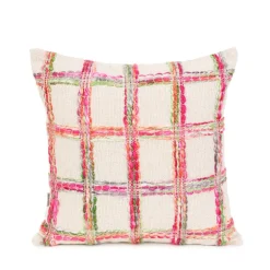 HOMLA Poszewka Tanis Z Kolorowymi Nitkami 45X45 Cm