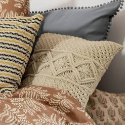 HOMLA Poszewka Tulia Makramowa 45X45 Cm