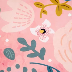 HOMLA Poszewka Vier W Kwiatowy Wzor Z Fredzlami 45X45 Cm