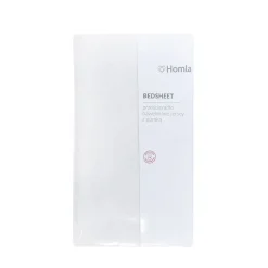 HOMLA Przescieradlo Claire Jersey Biale 200X200 Cm