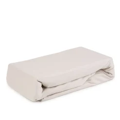 HOMLA Przescieradlo Claire Jersey Bezowe 160X200 Cm