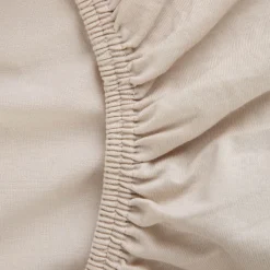 HOMLA Przescieradlo Pelly Jersey Bezowe Premium 160X200 Cm