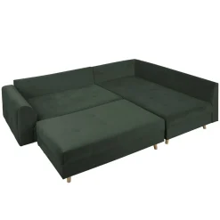 HOMLA Pufa Do Naroznika Semi Zielona 120X70X40Cm