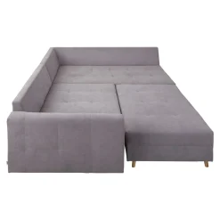 HOMLA Pufa Do Naroznika Szara Semi 120X70X40 Cm All 999400