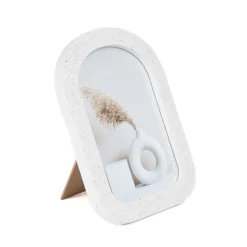 HOMLA Ramka Na Zdjecie Anga Polokragla Z Imitacji Betonu 13X18 Cm
