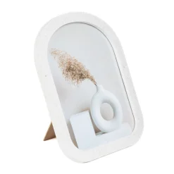 HOMLA Ramka Na Zdjecie Anga Polokragla Z Imitacji Betonu 20X25 Cm