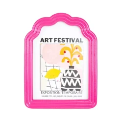 HOMLA Ramka Na Zdjecie Floral Aura Fuksjowa 13X18 Cm