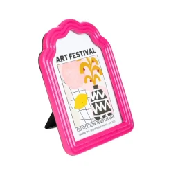 HOMLA Ramka Na Zdjecie Floral Aura Fuksjowa 13X18 Cm