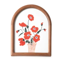 HOMLA Ramka Na Zdjecie Sali Polokragla Drewniana 20X25 Cm