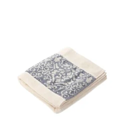 HOMLA Ręcznik Daphne Ecru Z Niebieska Bordiura 70X130Cm