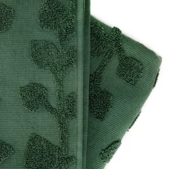 HOMLA Ręcznik Leslie Z Obszyciami Zielony 70X130Cm