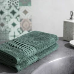 HOMLA Ręcznik Meride Zielony 70X130Cm