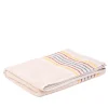 HOMLA Ręcznik Mikasa Bezowy Z Kolorowymi Paskami 70X130Cm