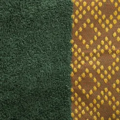 HOMLA Ręcznik Teri Zielono-Musztardowy 70X130Cm