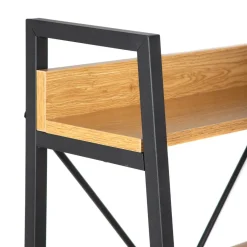 HOMLA Regal Maravi Z Czarnym Stelazem 60X35X116.5 Cm