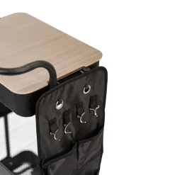 HOMLA Regal Na Kolkach Hylla Metalowy 90X43X42Cm