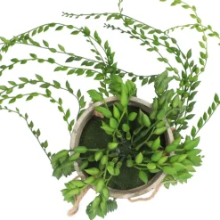 HOMLA Roslina Sztuczna Sencio W Donicy Wiszaca 10X10X54 Cm