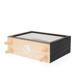 HOMLA Skarbonka Moneybox Next Adventure Czarna 21X7X19 Cm