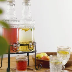 HOMLA Sloik Emica Z Kranikiem Podwojny 2X2L