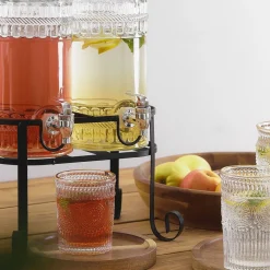 HOMLA Sloik Emica Z Kranikiem Podwojny 2X2L