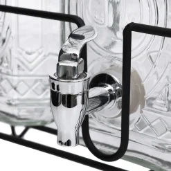 HOMLA Sloik Lomi Z Kranikiem Podwojny Prostokatny 2X2,3L