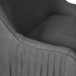 HOMLA Sofa Ella W Tkaninie Ciemnoszara 122X70X84 Cm