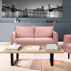 HOMLA Sofa Rugg Rozowa 149X86X91Cm