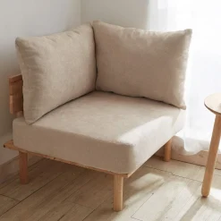 HOMLA Sofa Seri Modulowa Bezowa 74X86X86 Cm