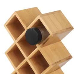 HOMLA Stojak Bambou Drewniany Na Przyprawy 42X17Cm