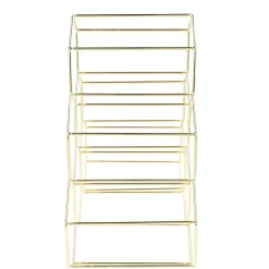 HOMLA Stojak Duncan Na Wino Metalowy 33X16X31 Cm